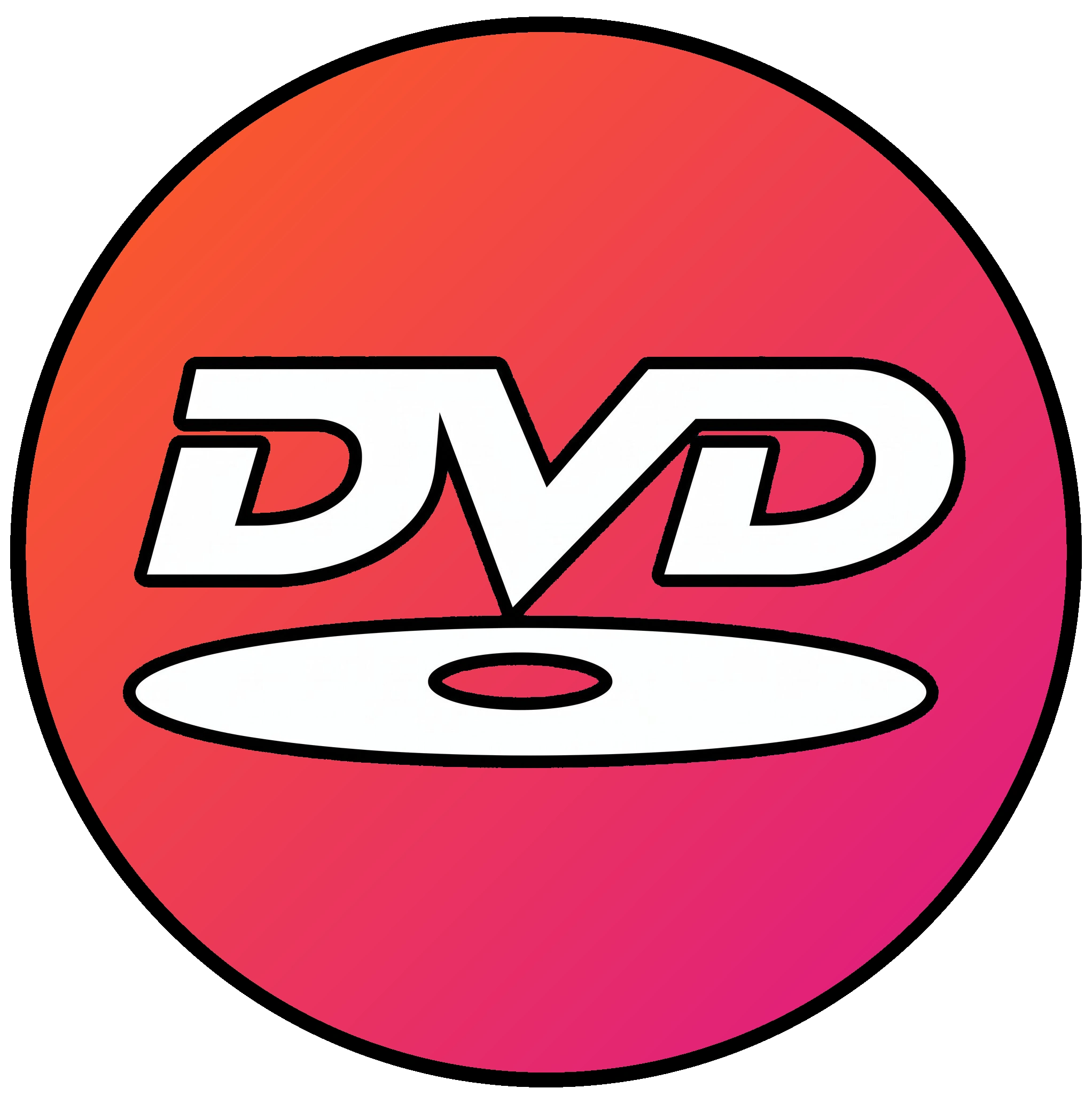 Logotyp för DVD Screensaver Maker