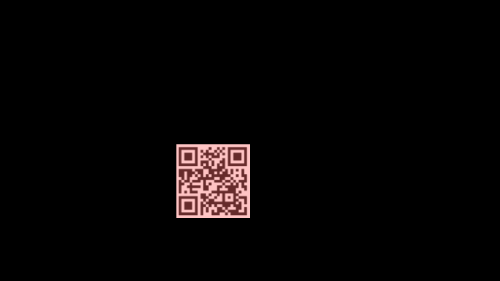어두운 화면을 떠다니며 가장자리에서 튕기는 QR 코드, 2022년 코인베이스 슈퍼볼 광고 스타일